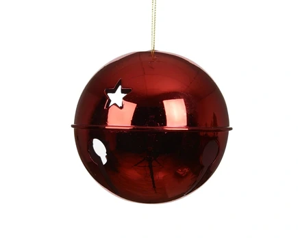 Eglutės žaisliukas Decoris Bell, raudonas