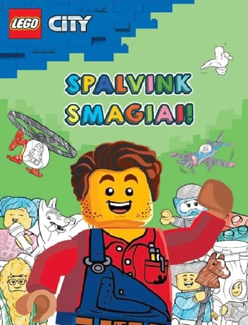 LEGO® City. Spalvink smagiai!