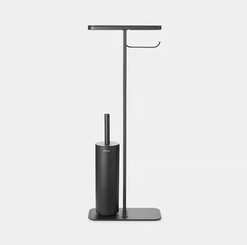 Stovas tualeto priemonėms Brabantia MindSet, Mineral Infinite Grey, 303869