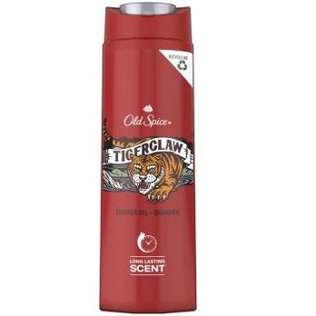 Šampūnas-dušo želė Old Spice Tigerclaw, 400 ml