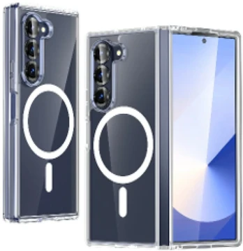 Dėklas Beline MagFlex do Samsung Galaxy Z Fold8 permatomas