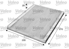 Filtras, salono oras VALEO 715609 kaina