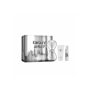 DKNY 24/7 Eau De Perfume Spray 100ml rinkinys moterims 3 vnt