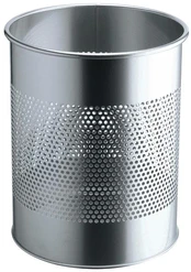 Šiukšliadėžė Durable 15L sidabrinė (331023) kaina