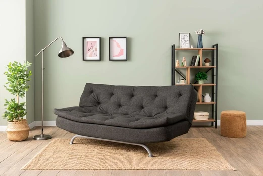 Sofa Asir Rivo, tamsiai pilka