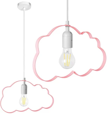 Lubinis šviestuvas Toolight Šviestuvas lubinis debeselis Cloud Light Rožinė