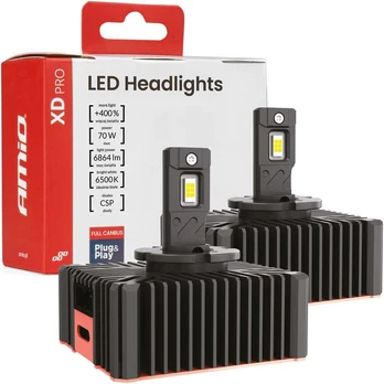 Żarówki samochodowe led xd pro d5s full canbus amio-04683