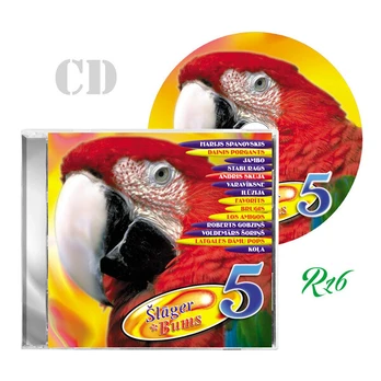 CD ŠLĀGERBUMS Nr.5 - DZIESMU IZLASE