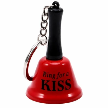 DIABLO PICANTE Mini Bell Keychain - Silver Compact Accessory