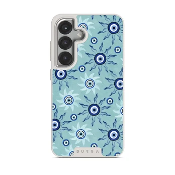 Blue Gaze - Samsung Galaxy S25 Plus Case, Elite Light (Magnetic) / Silver