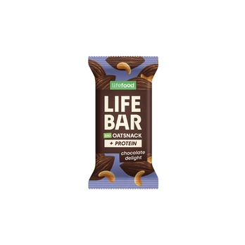 Avižinis batonėlis su baltymais „Chocolate Delight“, ekologiškas