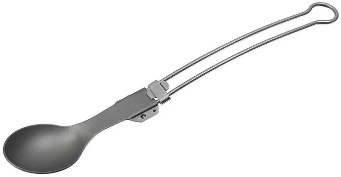 Fox Outdoor Titanium sulankstomas šaukštas