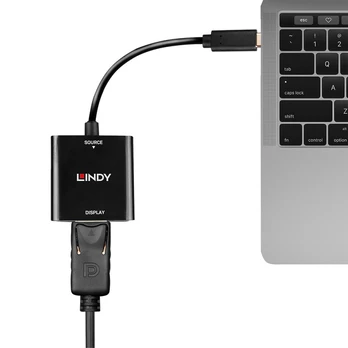 Lindy 43269, C tipo USB, "DisplayPort" išvestis, 3840 x 2160 taškų