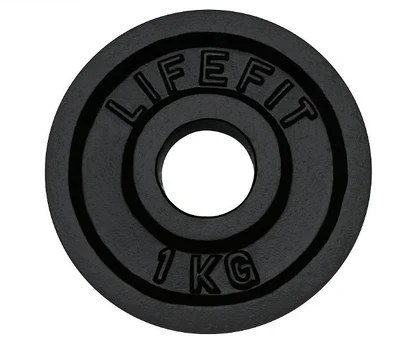 LifeFit Disc 1,0kg, metal, for 30mm bar