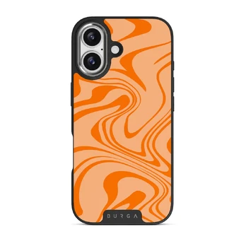 High Vibrations - Color Swirl iPhone 17 Case, Elite Dark (MagSafe) / Silver