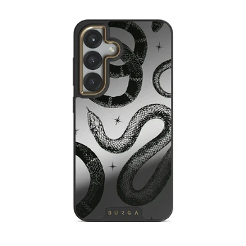 Poison - Samsung Galaxy S25 Case, Elite Mirror (Magnetic) / Gold