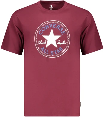 Raudona T-shirt męski Converse CVM5T459