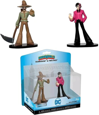Funko Hero World - 2 Pack - Scarecrow & Two - Face /30587