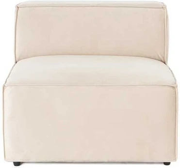 CREAM 1 sėdynės sofa Lora O1 - Kreminis