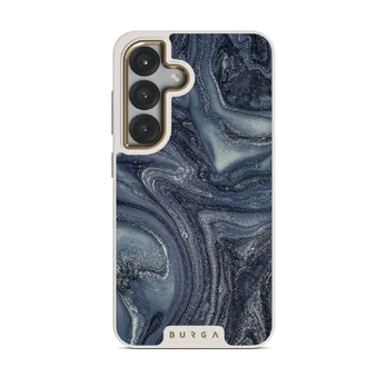 Navy Trench - Blue Samsung Galaxy S25 Plus Case, Elite Light (Magnetic) / Gold