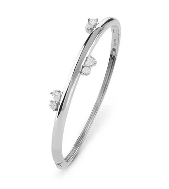 Guess Solid sidabrinis bracelet for women Nuances JSBB04518JWRH