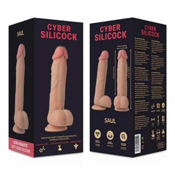 Dildo CYBERSILICOCK ULTRA REALISTIC 21 cm