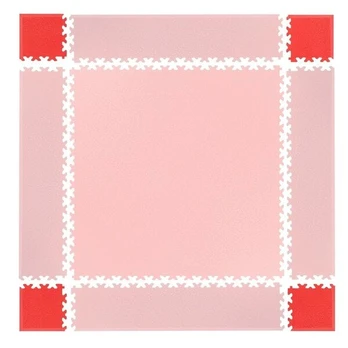 Kampinės dalys sudedamai dangai inSPORTline Simple Red – 4 vnt.