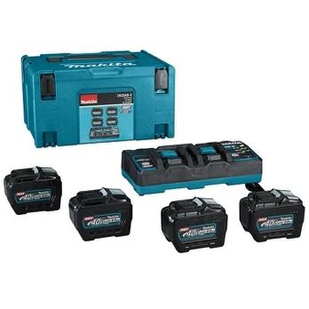 MAKITA POWER KIT 40V XGT (BL4080Fx4+DC40RB)