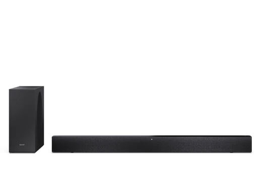 Sharp HT-SBW310 2.1 Dolby Atmos / DTS Virtual:X Soundbar with Slim Wireless Subwoofer | Sharp