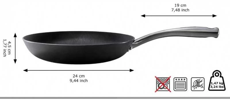 Ketaus keptuvė Skottsberg 24 cm