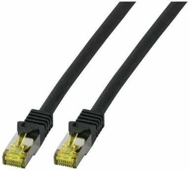 Efb Elektronik EFB RJ45 Patchkabel Cat.6A S/FTP LSZH Cat.7 Rohkabel juoda