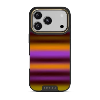 Spiced Plum - iPhone 17 Pro Case, Elite Dark (MagSafe) / Gold
