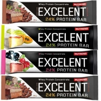 Nutrend Excelent Protein Bar 85 g. (baltyminis batonėlis) - Marcipanų skonis