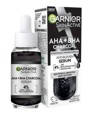 Serumas Garnier AHA + BHA, 30 ml, moterims, -