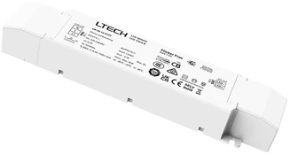 36W LED maitinimo šaltinis 12V, 3A, TRIAC, ELV, PUSH-DIM, PWM tipo išėjimas, LTECH