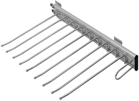 Hanger for pants - side holder