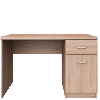 Rašomasis stalas Top Mix 1D1S/120, 120x55x77 cm, sonomos ąžuolo