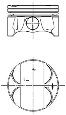 KS 40 085 600 Piston