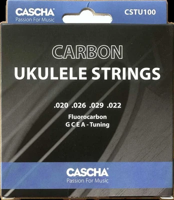 Karboninės stygos ukulelei Cascha CSTU100