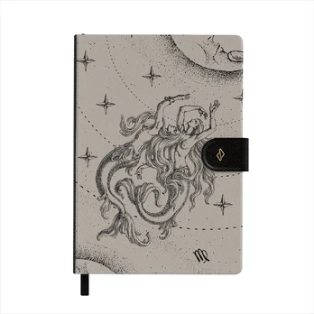 Virgo - Notebook, A5 (14.8 x 21cm) / Lined / Nude