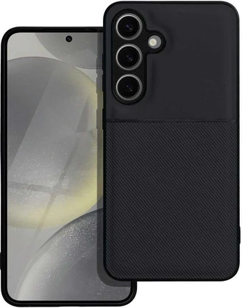 Oem NOBLE case for SAMSUNG S24 juodas