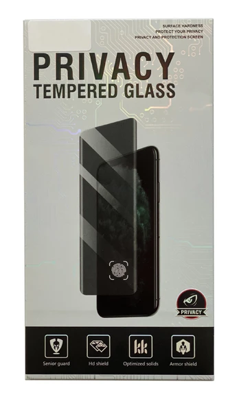 LCD apsauginis stikliukas Full Privacy Apple iPhone XR/11 juodas