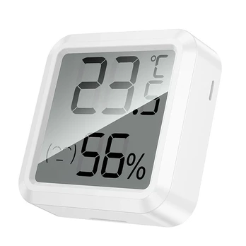 HOCO elektroninis laikrodis su higrotermometru HX40 baltas