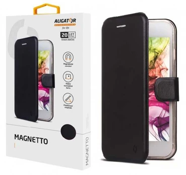 Dėklas Case ALIGATOR Magnetto Samsung Galaxy S24, Juodas