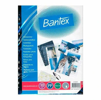Bantex Fotolom 10x15 Juodas