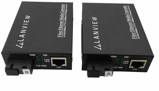 Lanview LVN-MED-SC-1000BASE-X-2 konwerter sieciowy