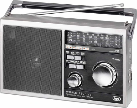 Radio Trevi MB74910 metalinis pilkas