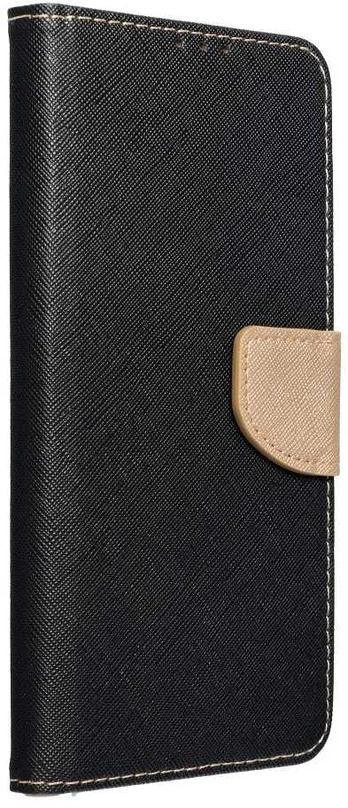 Dėklas Oem Fancy Book case for IPHONE 14 PRO juodas / auksinis