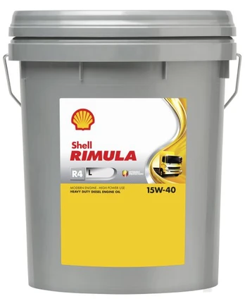 Variklių alyva SHELL RIMULA (20L) 15W40 RIMULA R4 L 15W40 20L