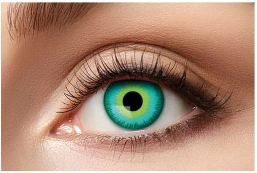 GMBH & CO Magic žalias Eye linser, 12 md.